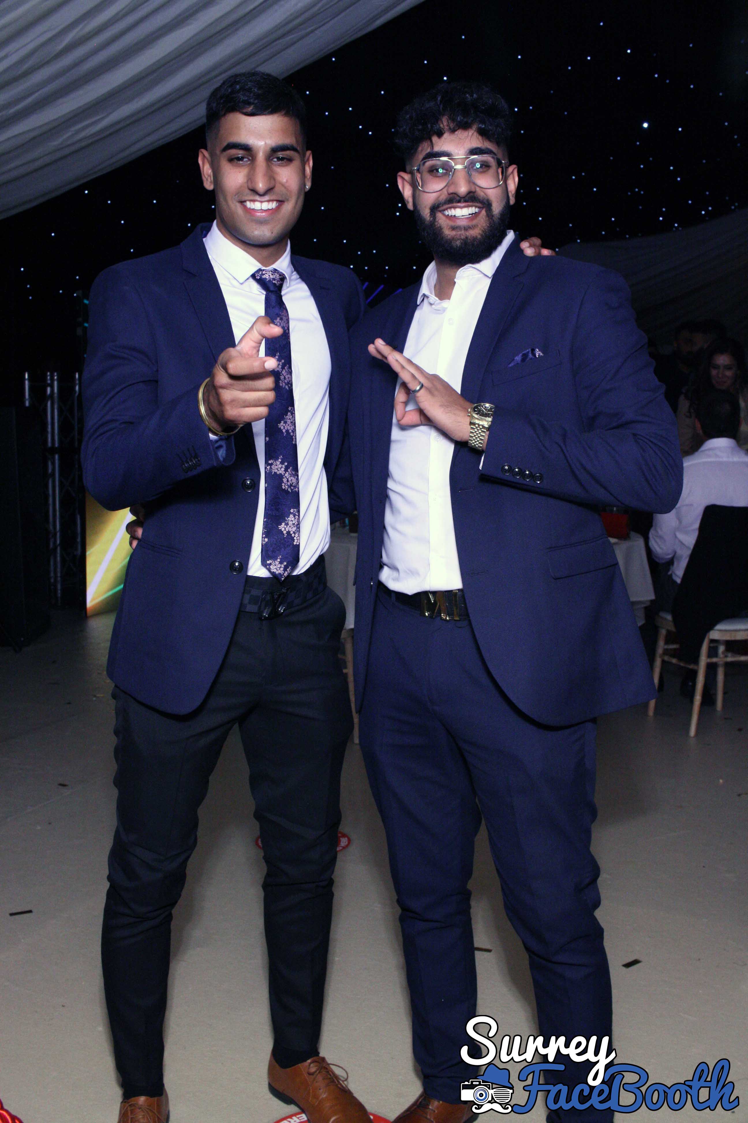 Ravinder & Dominic's Wedding | View more photos from the event at galleries.surreyfacebooth.co.uk/u/Surrey-FaceBooth/Ravinder-Dominics-Wedding